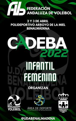 CADEBA 2022 VOLEIBOL INFANTIL FEMENINO