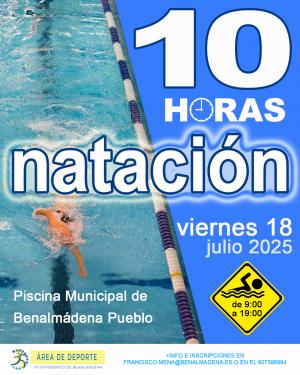 10 HORAS DE NATACIN 2025