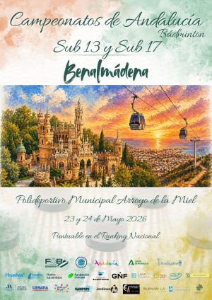 CAMPEONATOS DE ANDALUC�A DE B�DMINTON SUB13 Y SUB17