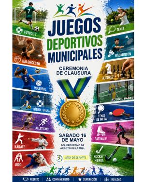 FINALES DE LOS JUEGOS DEPORTIVOS MUNICIPALES 2026