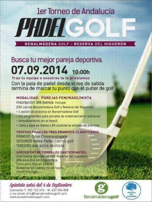 1er Torneo de Andalucía Padel Golf