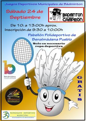 JORNADA DE JUEGOS DEPORTIVOS DE BADMINTON