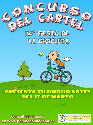 CONCURSO DEL CARTEL DE LA 34 FIESTA DE LA BICICLETA