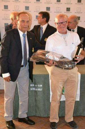 JUAN ANTONIO RUIZ BATANA, SUBCAMPEN DE ANDALUCA SENIOR EN EL REAL CLUB SEVILLA GOLF