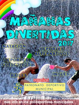 CAMPAMENTO DE VERANO MAANAS DIVERTIDAS 2017