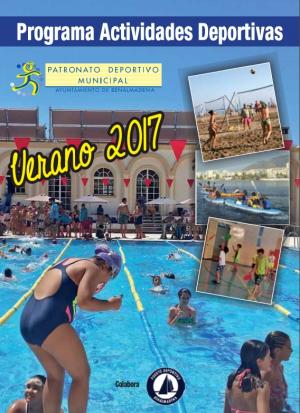 PROGRAMA DE ACTIVIDADES DEPORTIVAS VERANO 2017