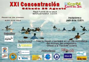 21 CONCENTRACIN DE KAYAKS COSTA DEL SOL