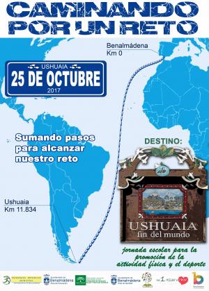 CAMINANDO POR UN RETO, DESTINO USHUAIA