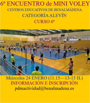 6 ENCUENTRO DE MINI VOLEY PARA CENTROS ESCOLARES