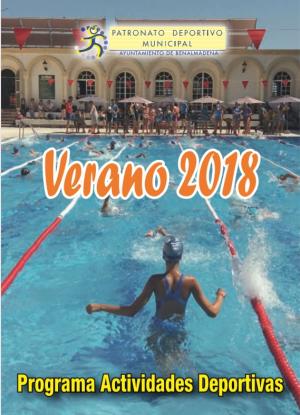 PROGRAMA DE ACTIVIDADES DEPORTIVAS VERANO 2018