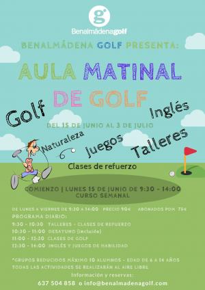 AULA MATINAL DE GOLF