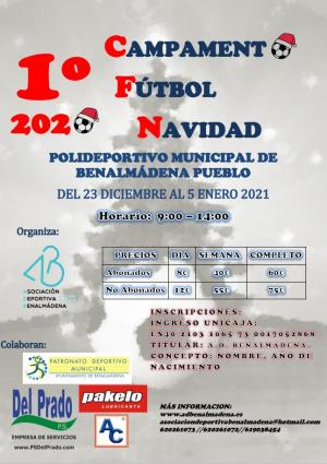 CAMPAMENTO DE FTBOL DE NAVIDAD