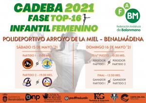 CADEBA 2021 BALONMANO FASE TOP16