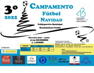 3er CAMPAMENTO DE NAVIDAD DE FTBOL