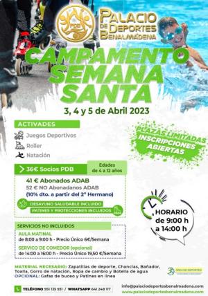 CAMPAMENTO DEPORTIVO SEMANA SANTA