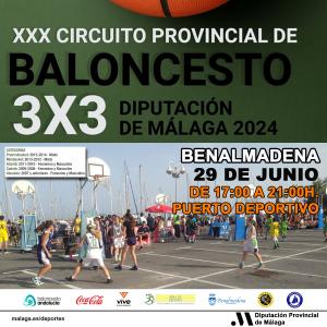 CIRCUITO PROVINCIAL DE BALONCESTO 3X3 - 2024