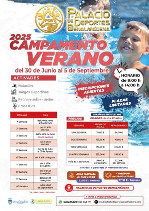 CAMPAMENTO DEPORTIVO PALACIO DE DEPORTES BENALMDENA VERANO 2025