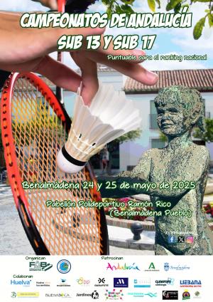 CAMPEONATOS DE ANDALUCA DE BDMINTON S13 Y S17