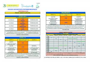 FINAL INTERMUNICIPAL DE JUEGOS DEPORTIVOS MUNICIPALES