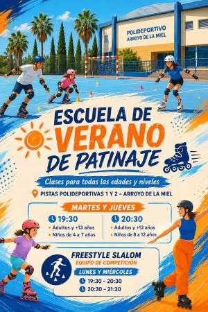 ESCUELA DE PATINAJE VERANO 2026