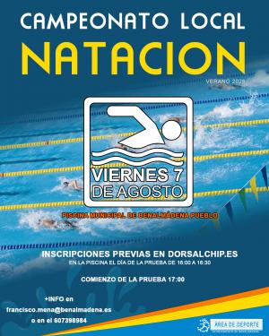 CAMPEONATO LOCAL DE NATACI�N 2026