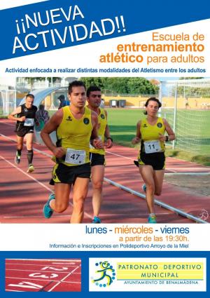 ESCUELA DE ENTRENAMIENTO DE ATLETISMO PARA ADULTOS