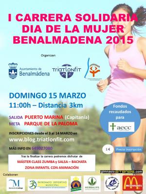 1 CARRERA SOLIDARIA DA DE LA MUJER