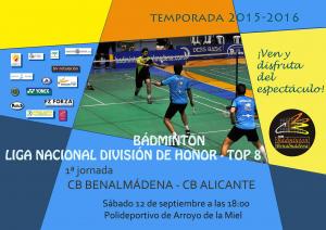 EL CLUB BDMINTON BENALMDENA COMIENZA LA TEMPORADA EN DIVISIN DE HONOR