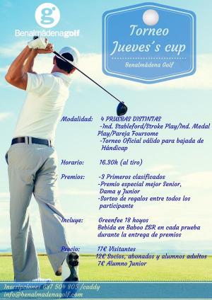 VUELVE LA JUEVES CUP DE GOLF A BENALMADENA GOLF