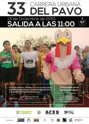 ABIERTAS LAS INSCRIPCIONES PARA LA 33 CARRERA URBANA DEL PAVO DE LA ACEB