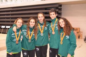 5 MEDALLAS EN EL CAMPEONATO DE ESPAA DE BALONMANO POR SELECCIONES SE QUEDAN EN BENALMDENA