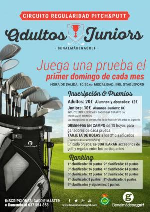 2 JORNADA DE LA REGULARIDAD ADULTOS/JUNIORS DE GOLF