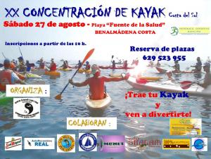 22 CONCENTRACIN DE KAYAKS COSTA DEL SOL