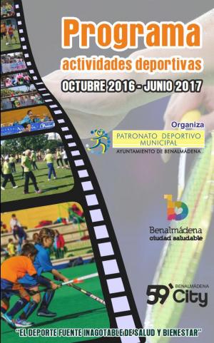 PROGRAMA DE ACTIVIDADES DEPORTIVAS DE INVIERNO OCTUBRE 2016 - JUNIO 2017