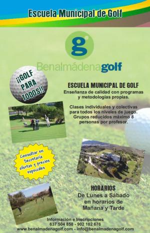 ESCUELA MUNICIPAL DE GOLF EN BENALMDENA