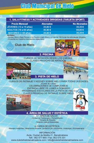 EL CLUB DE HIELO CUENTA CON UN PROGRAMA REPLETO DE ACTIVIDADES